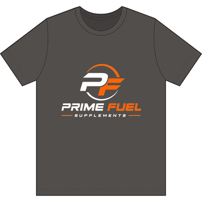 Prime Fuel Supplements Logo Tee — PosiCharge Strive Performance T‑Shirt